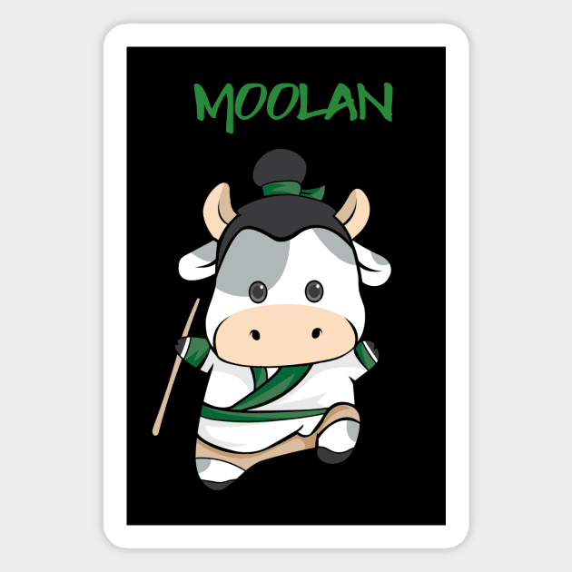 Moolan Magnet by My Tribe Apparel